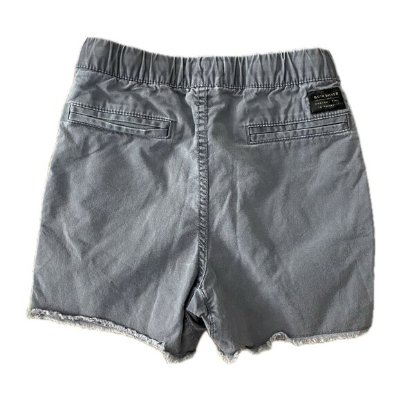 Quiksilver size 4 pull-on chino shorts - grey - Picture 2 of 2